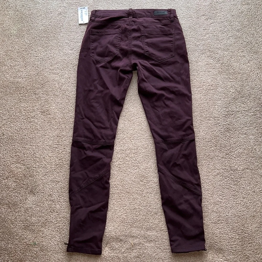 NTW Maroon Blank NYC pants size 25 - Picture 5 of 7